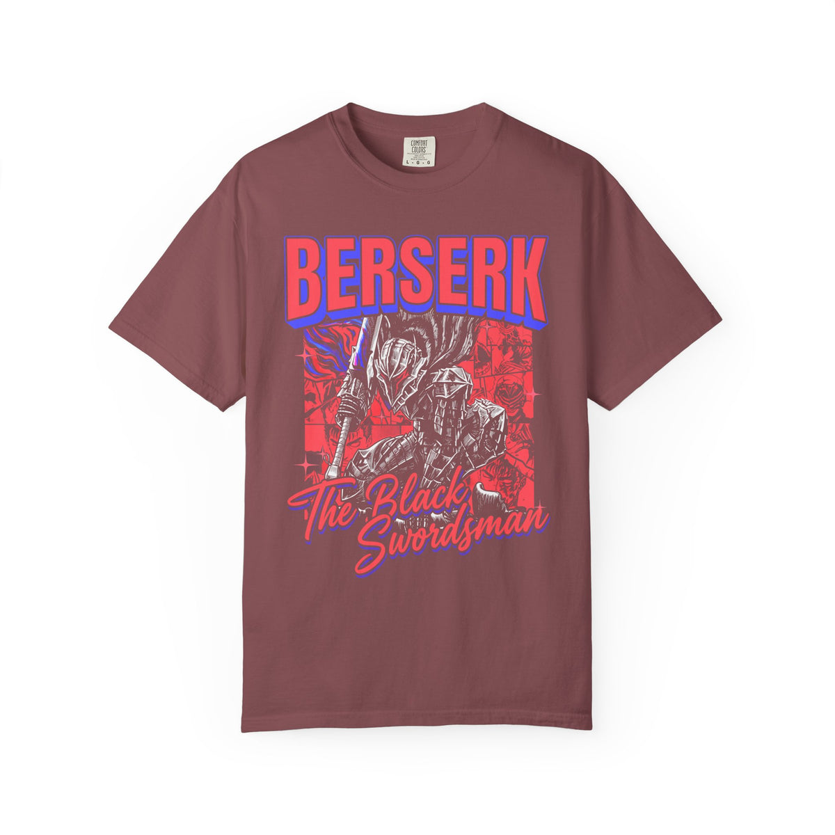 The Black Swordsman Classic Tee | 90s Dark Knight | Manga Gift