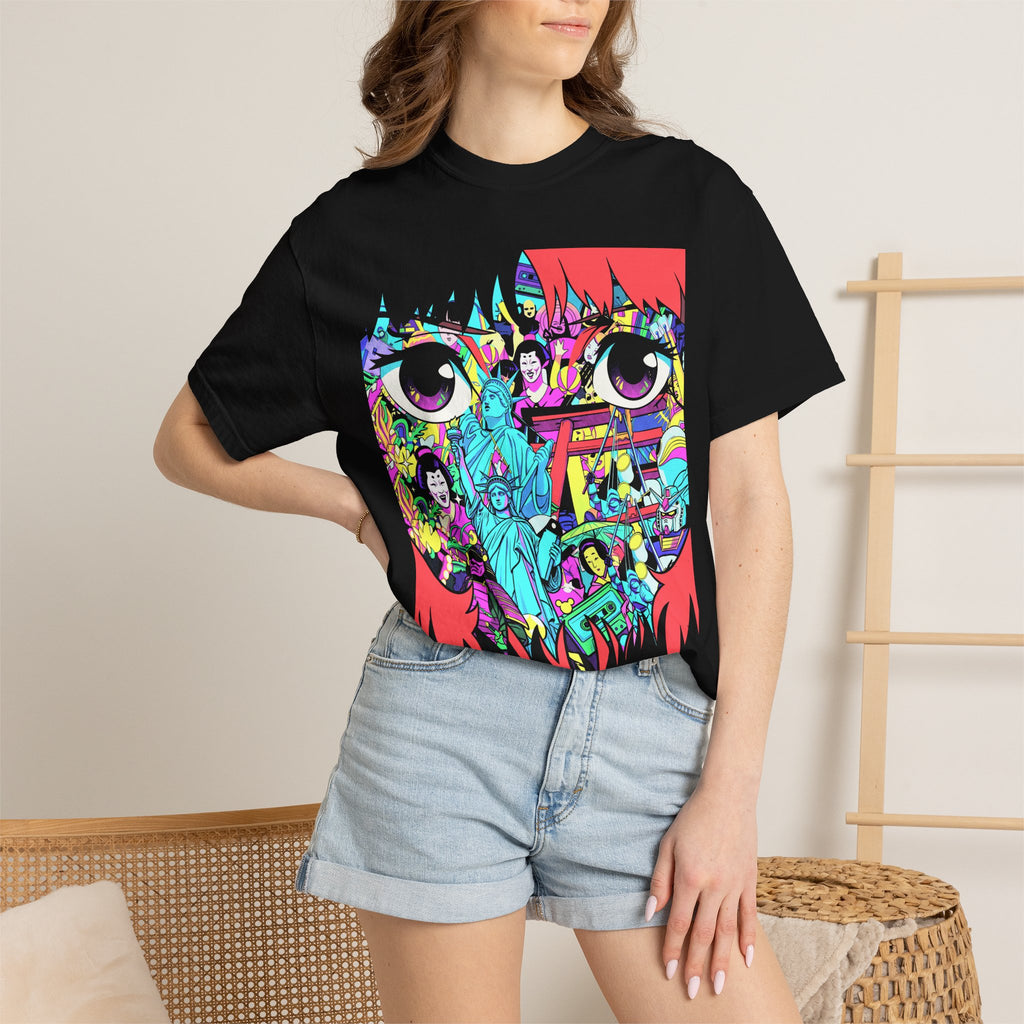 Retro Mecha Robot T-Shirt - 90s Vintage Anime Graphic Tee