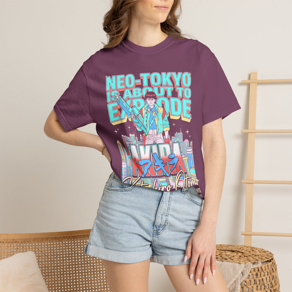 Neo Tokyo Is About To Explode Classic Tee | Cyberpunk Anime