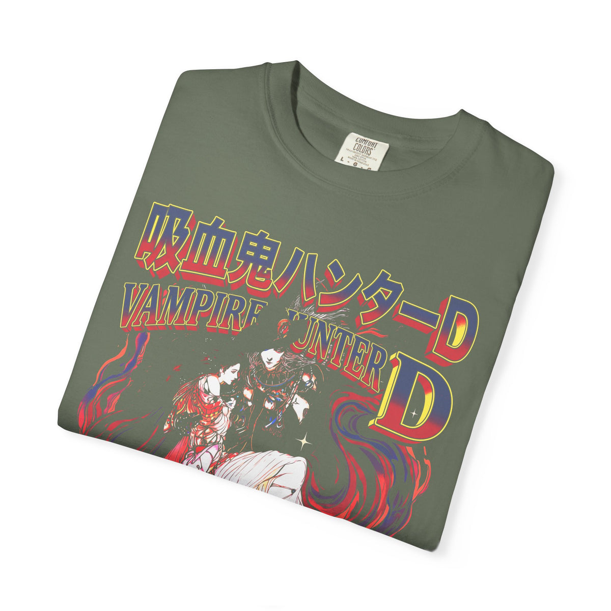 Dark Fantasy Vampire Classic Tee | 90s Retro | Manga Gift