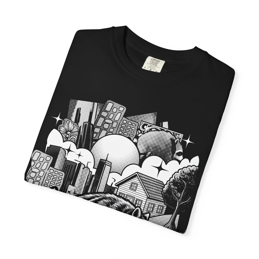 Raccoon City Skull Classic Tee | 90s Retro | Gaming Gift