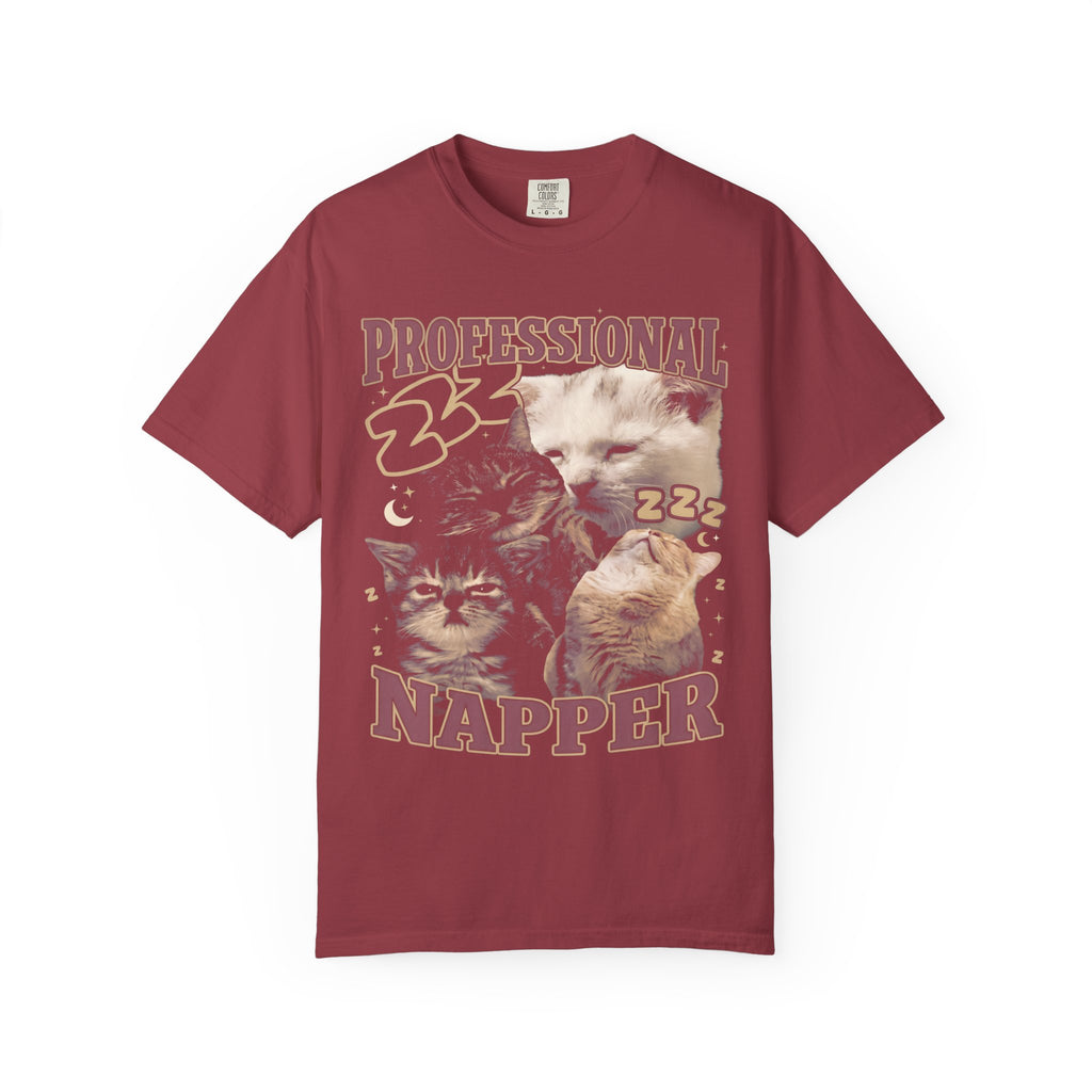 Professional Napper Classic Tee | Sleeping Cat | Feline Art