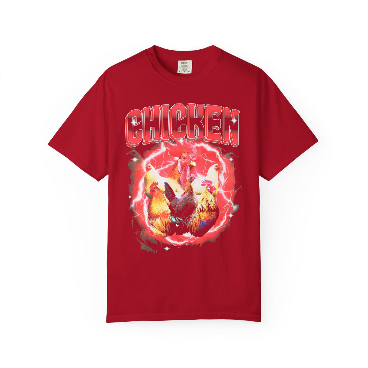 Retro Rooster Chicken Classic Tee | 90s Bootleg | Animal Gift