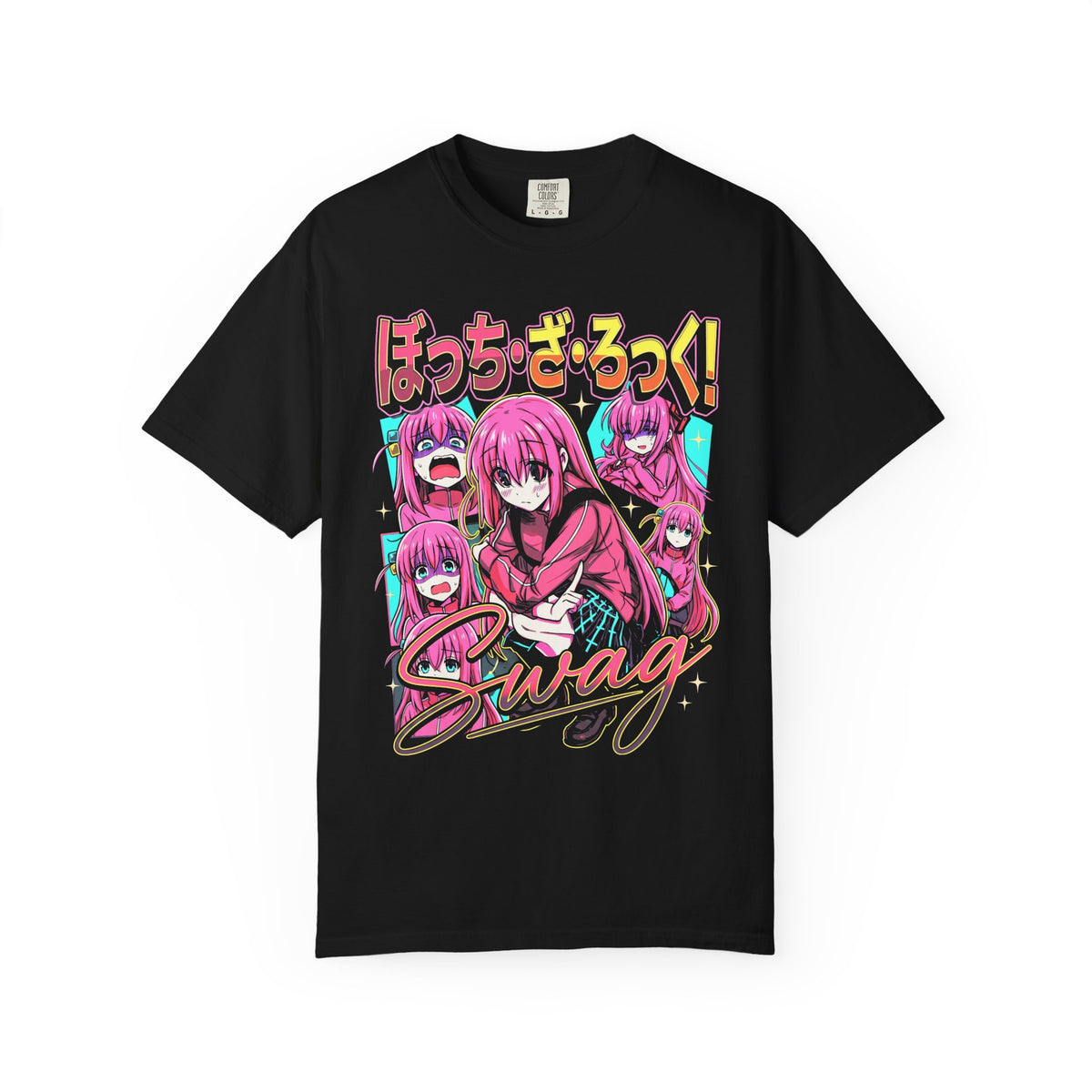 Pink Hair Anime Girl Classic Tee | Y2K Kawaii | Retro Gift