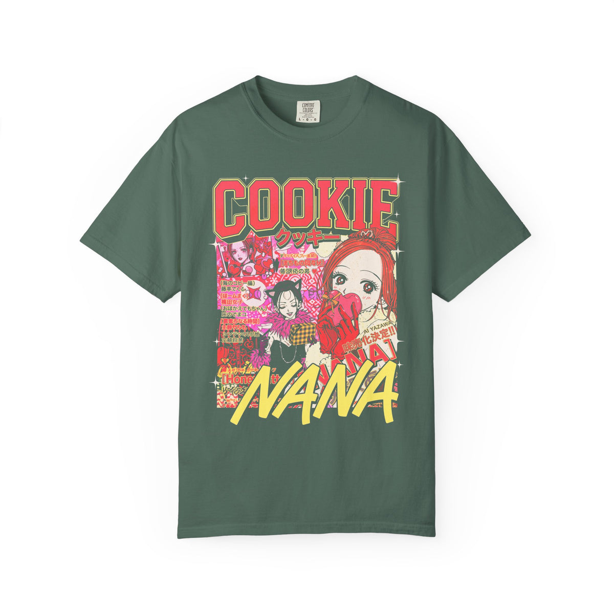 Cookie Japanese Manga Classic Tee | 90s Vintage | Retro Gift