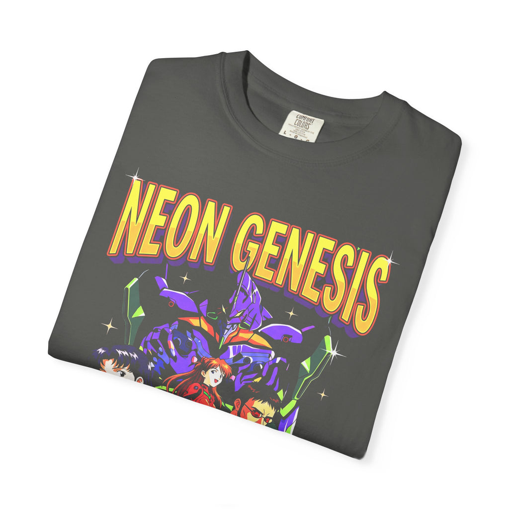 Retro Mecha Pilot Classic Tee | Neon Robot | Sci-Fi Anime Gift