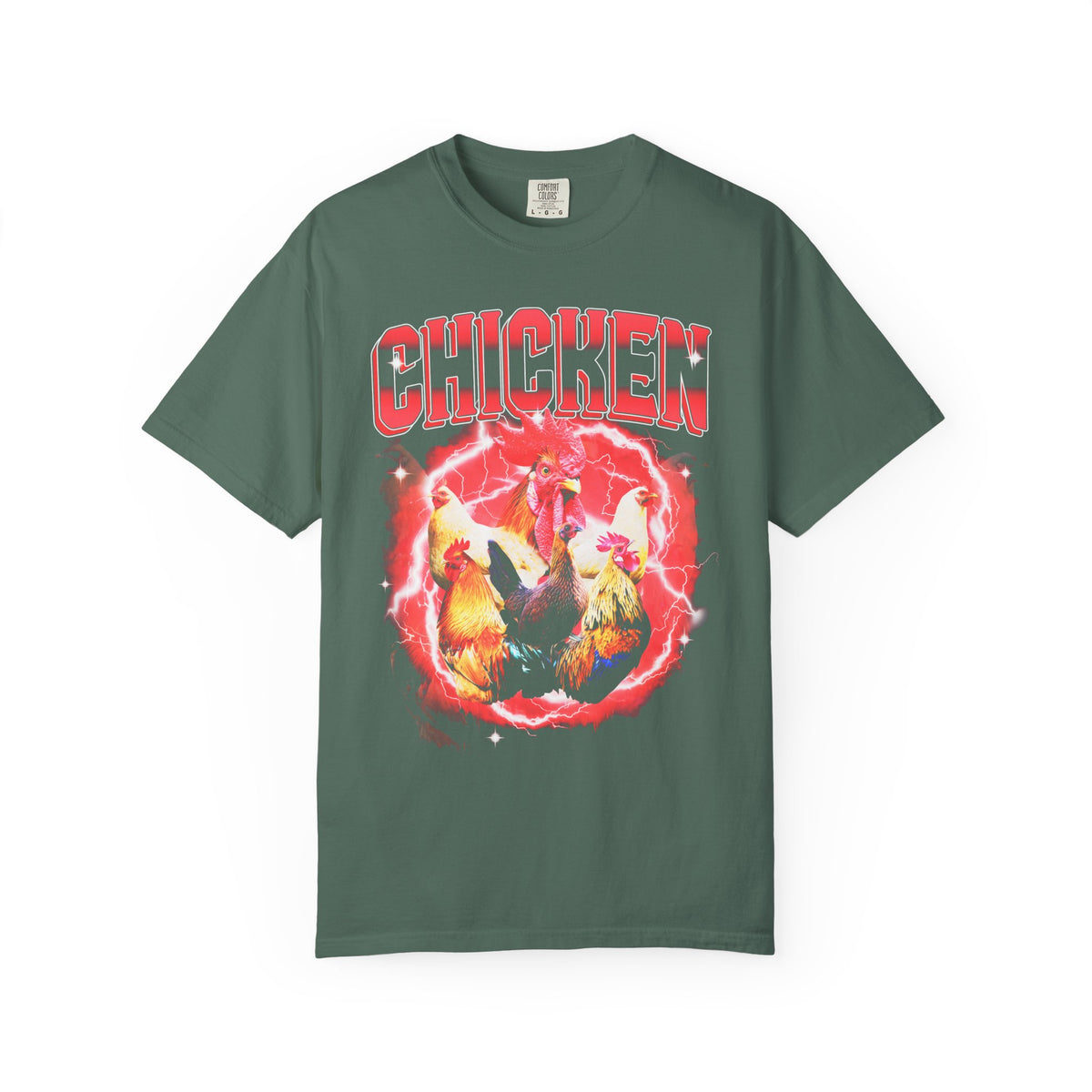 Retro Rooster Chicken Classic Tee | 90s Bootleg | Animal Gift