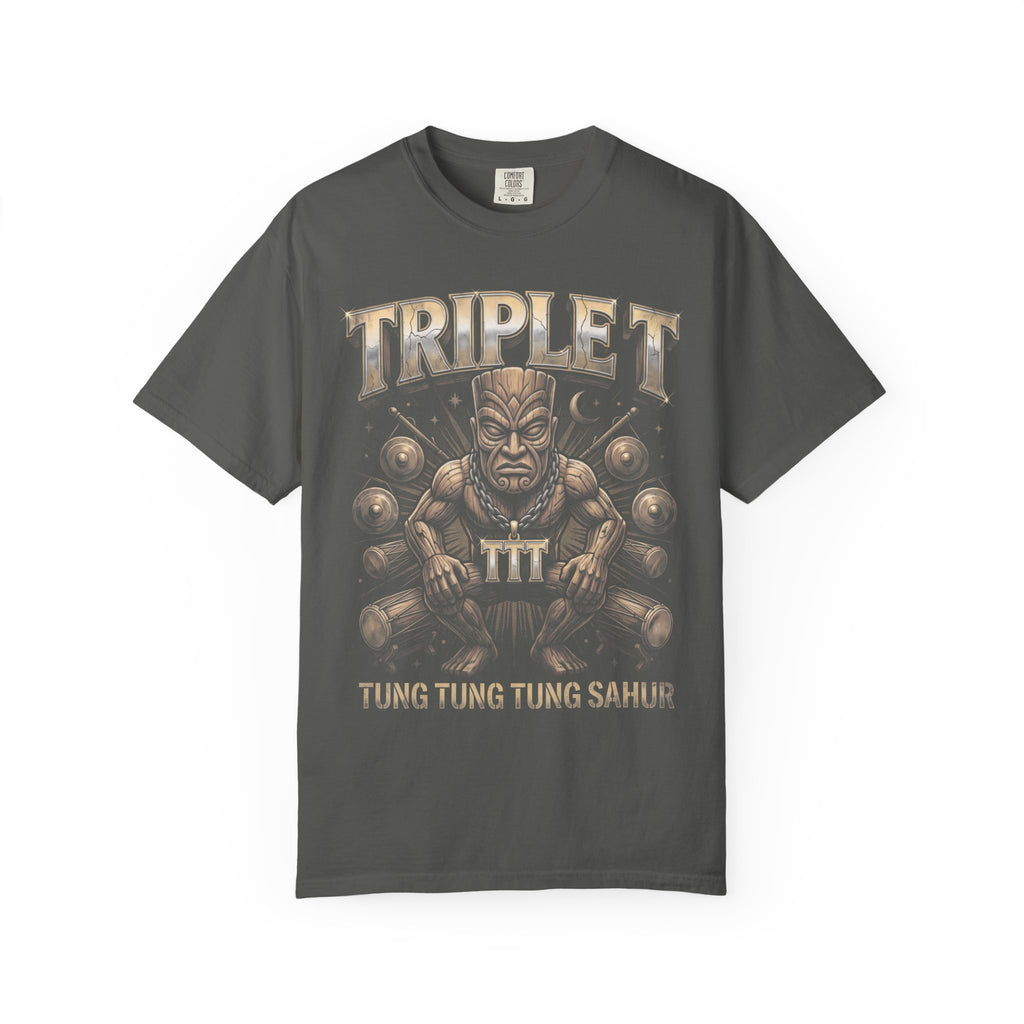 Tung Tung Tung Sahur Classic Tee | Tiki Indonesian Art