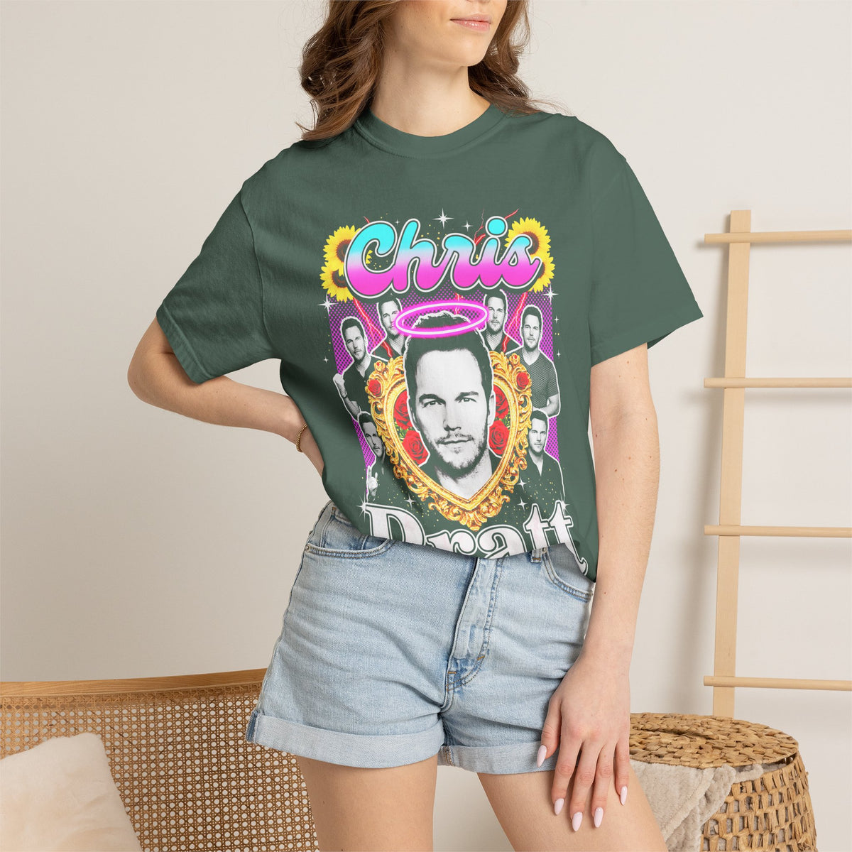 Chris Pratt Classic Tee | 90s Vintage Bootleg | Actor Gift