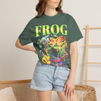 Frog Animal Lover Nature Classic Tee | 90s Vintage Faded