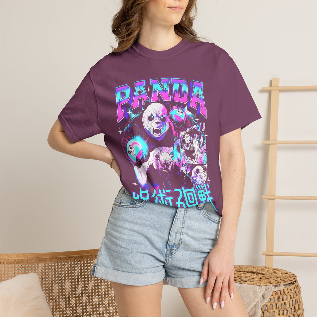 Panda Sorcerer Fighter Classic Tee | Japanese Anime | Magic Gift