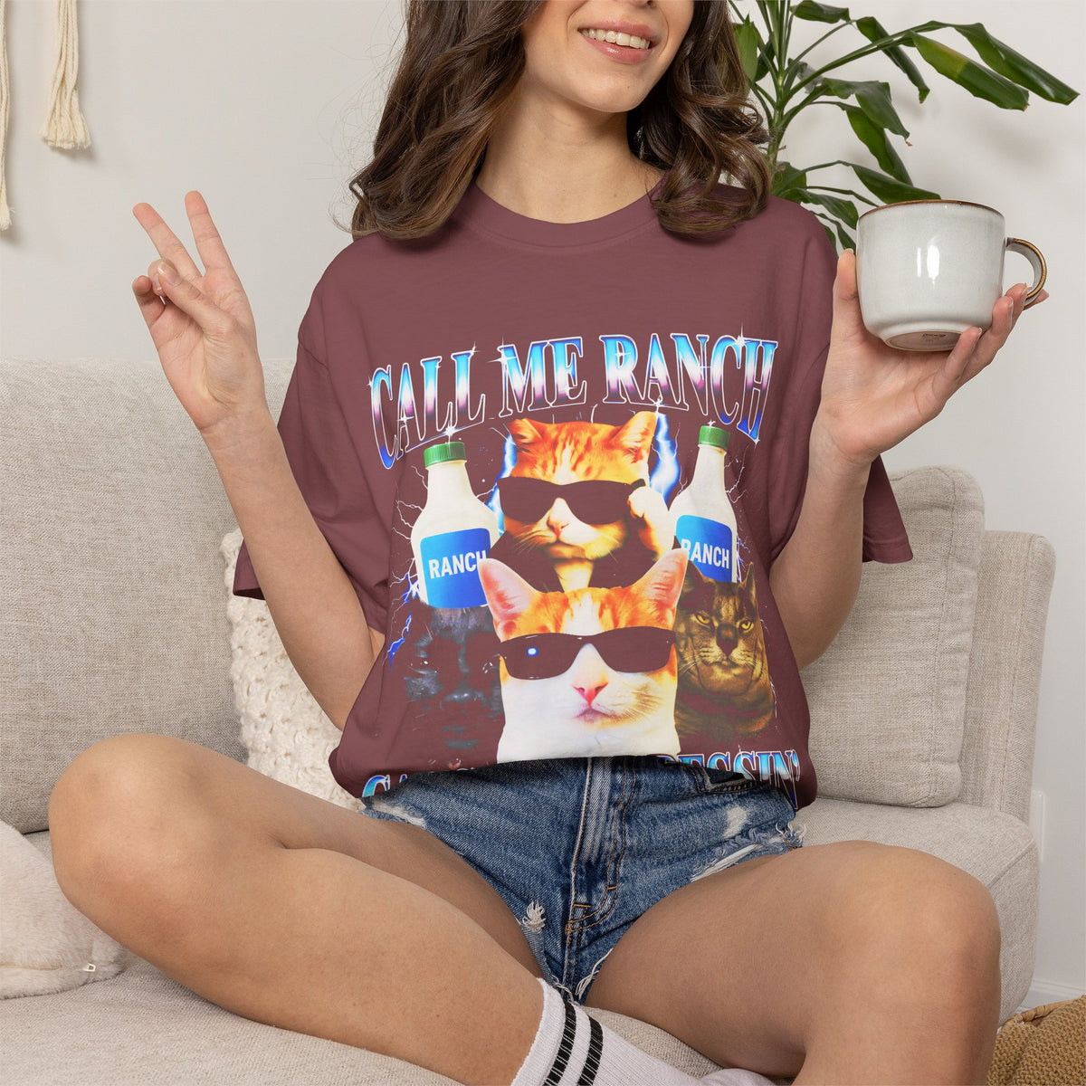 Call Me Ranch Cause I Be Dressin Classic Tee | Funny Meme Gift