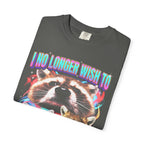 I No Longer Wish To Have Thoughts Classic Tee | Raccoon Meme