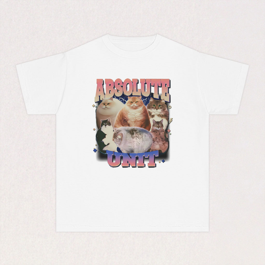 Absolute Unit Vintage Cat Kids Tee
