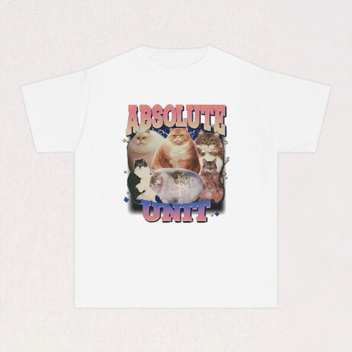Absolute Unit Vintage Cat Kids Tee