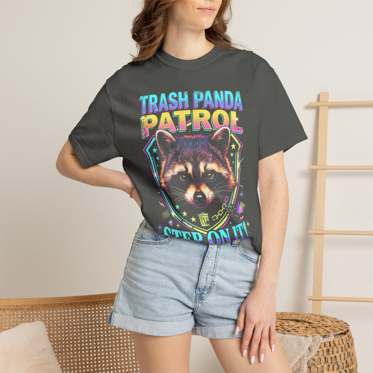 Trash Panda Patrol Step On It Classic Tee | 1993 Vintage Gift