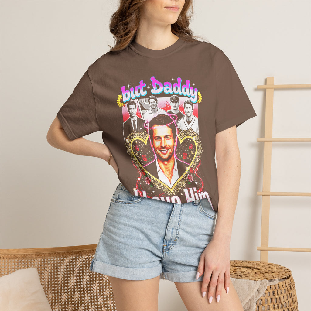 Glen Powell Classic Tee | But Daddy I Love Him | 90s Gift