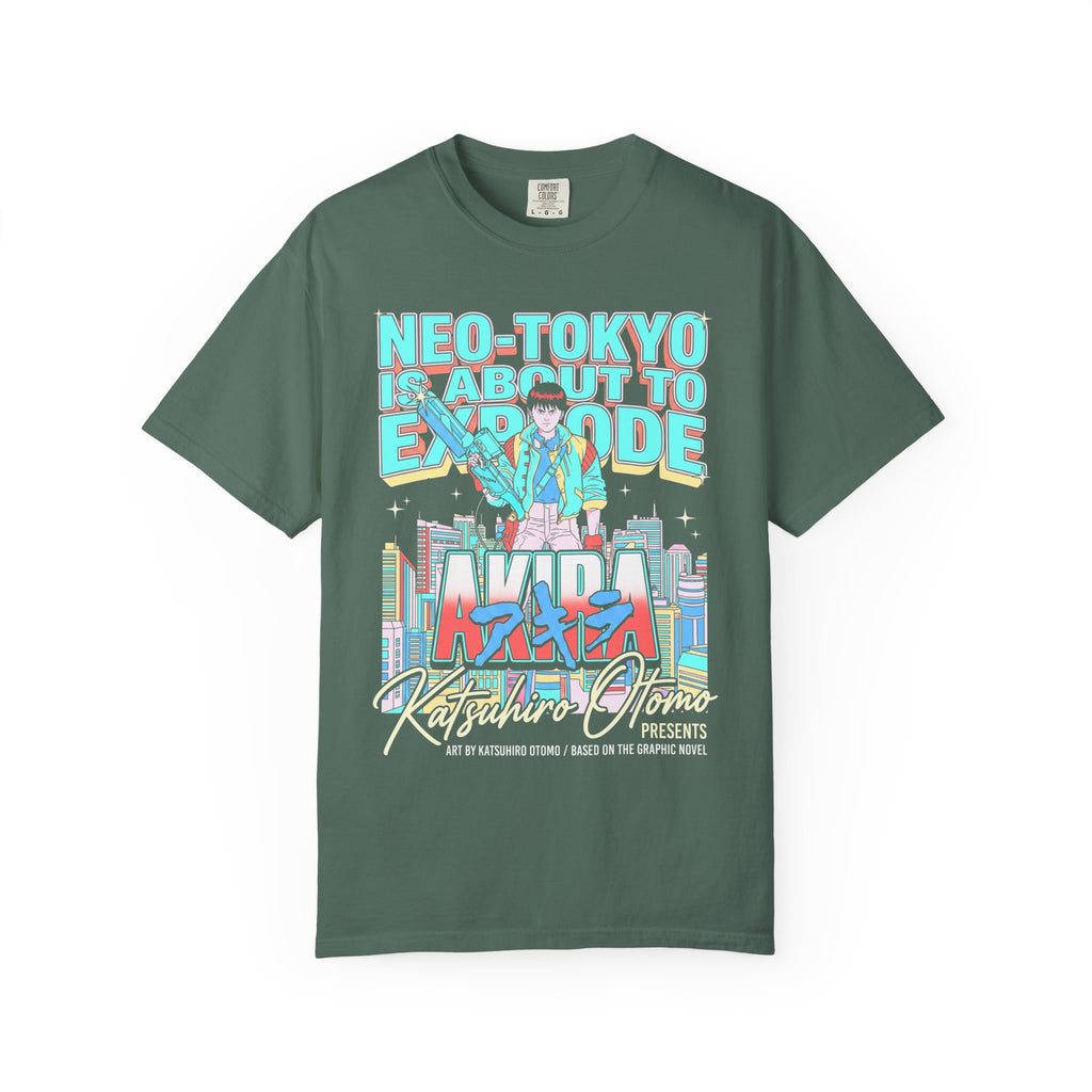 Neo Tokyo Is About To Explode Classic Tee | Cyberpunk Anime