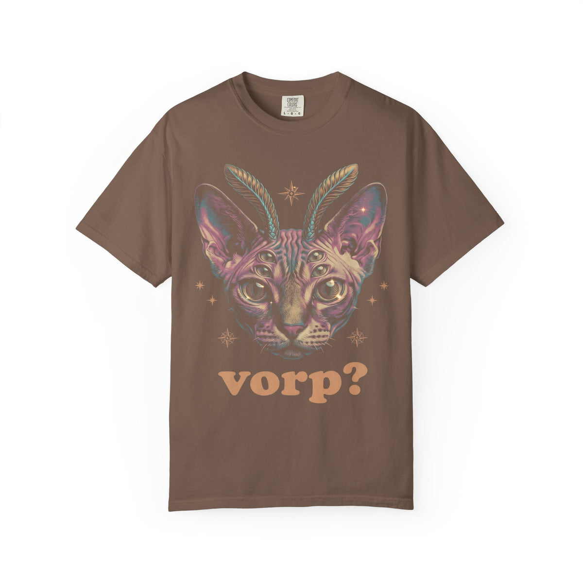 Vorp Alien Cat Classic Tee | Retro Sci-Fi | Sphynx Feline
