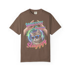 Yass Queen Slay Classic Tee | Psychedelic Cat | Kitten Art