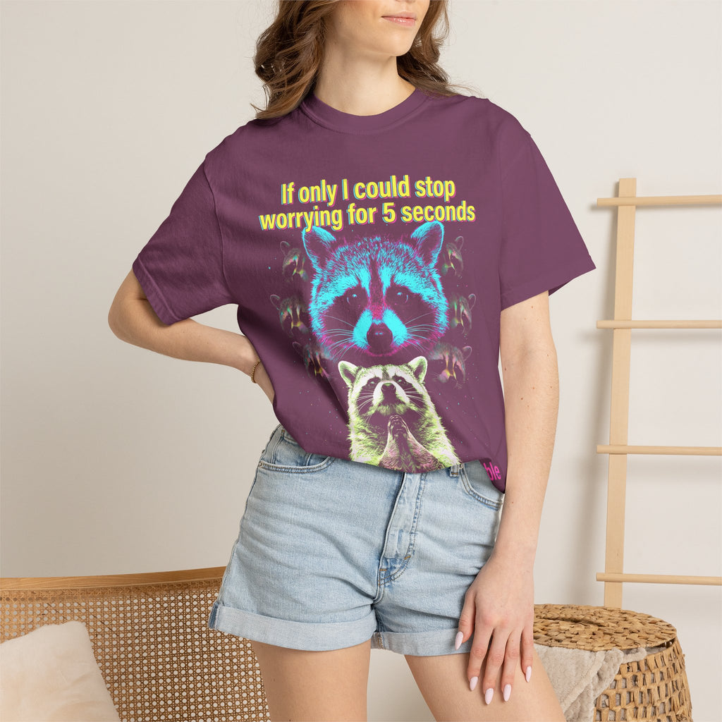 If Only I Could Stop Worrying For 5 Seconds Classic Tee | Meme
