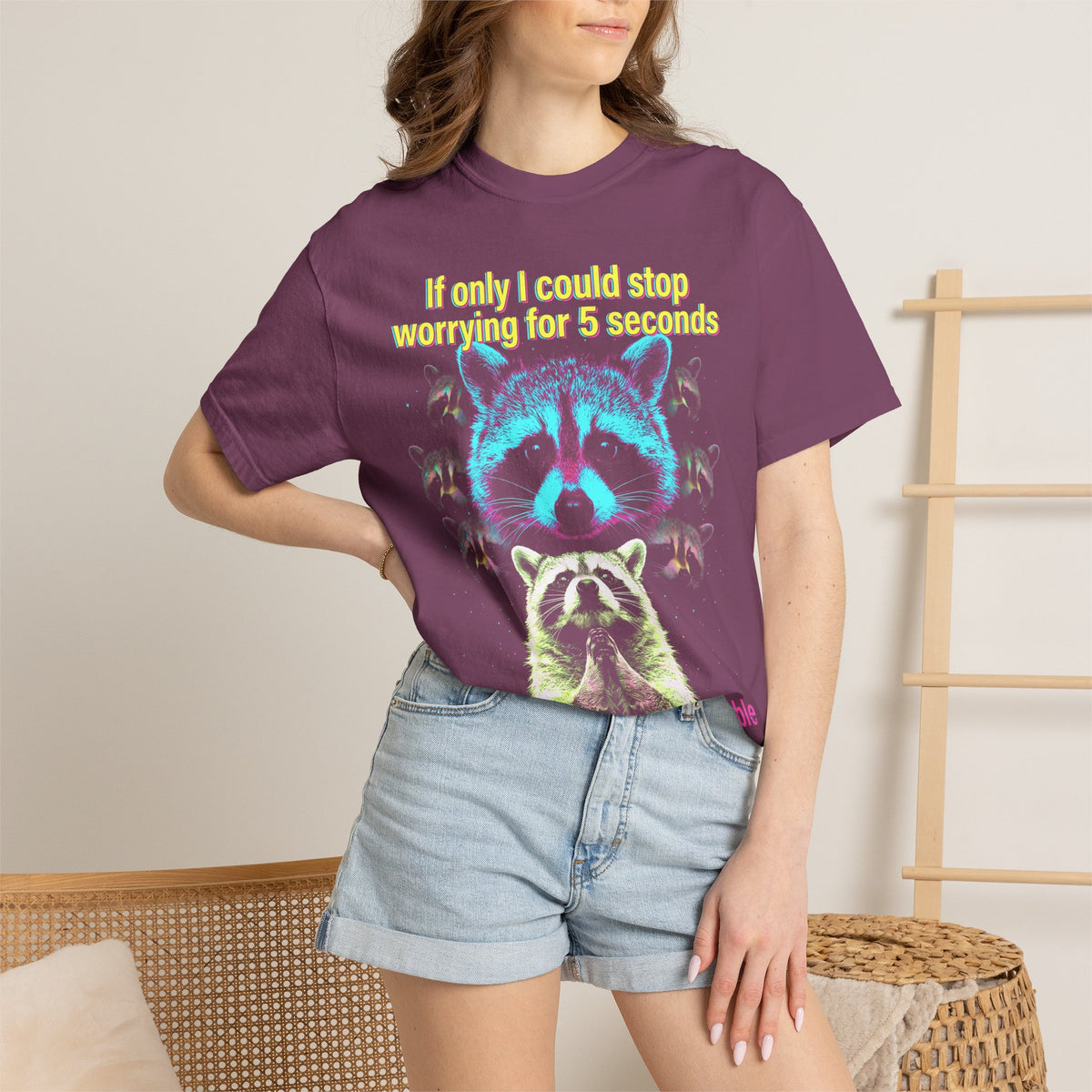 If Only I Could Stop Worrying For 5 Seconds Classic Tee | Meme