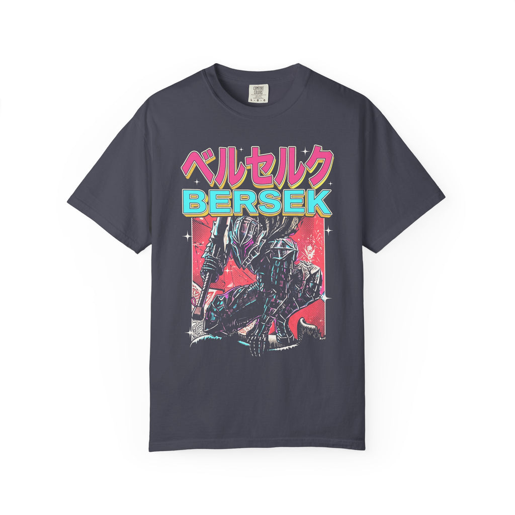 Dark Fantasy Swordsman Classic Tee | Vintage Manga | Warrior Gift