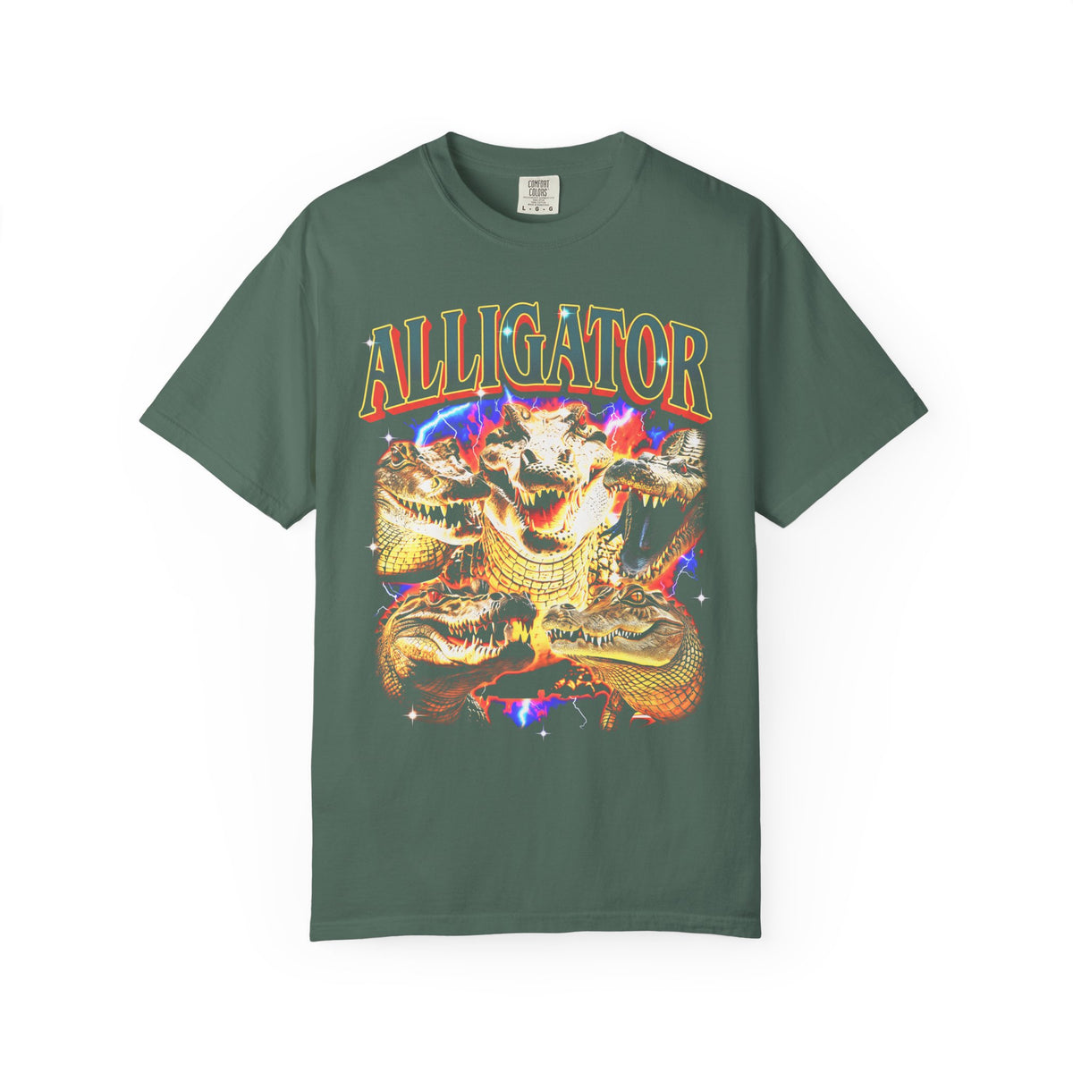 Vintage Alligator Classic Tee | 90s Graphic | Crocodile Gift