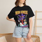 Retro Mecha Pilot T-Shirt - Neon Robot Sci-Fi Anime Graphic Tee