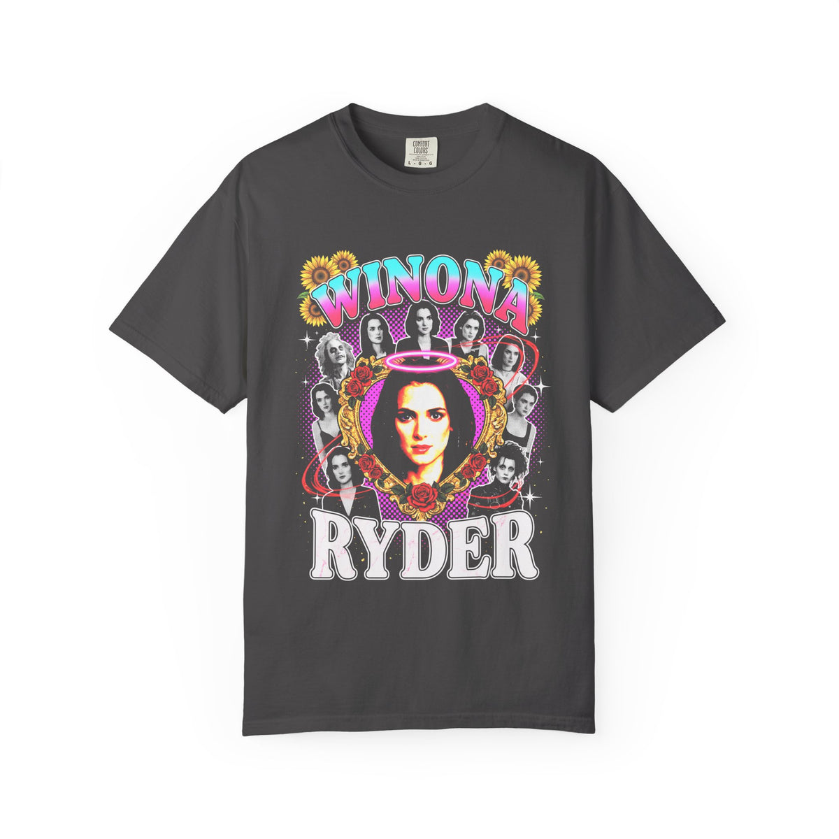 Winona Ryder Classic Tee | 90s Vintage | Retro Actress Gift