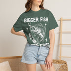 Bigger Fish Gets Fried Classic Tee | Funny Skater | Fish Meme