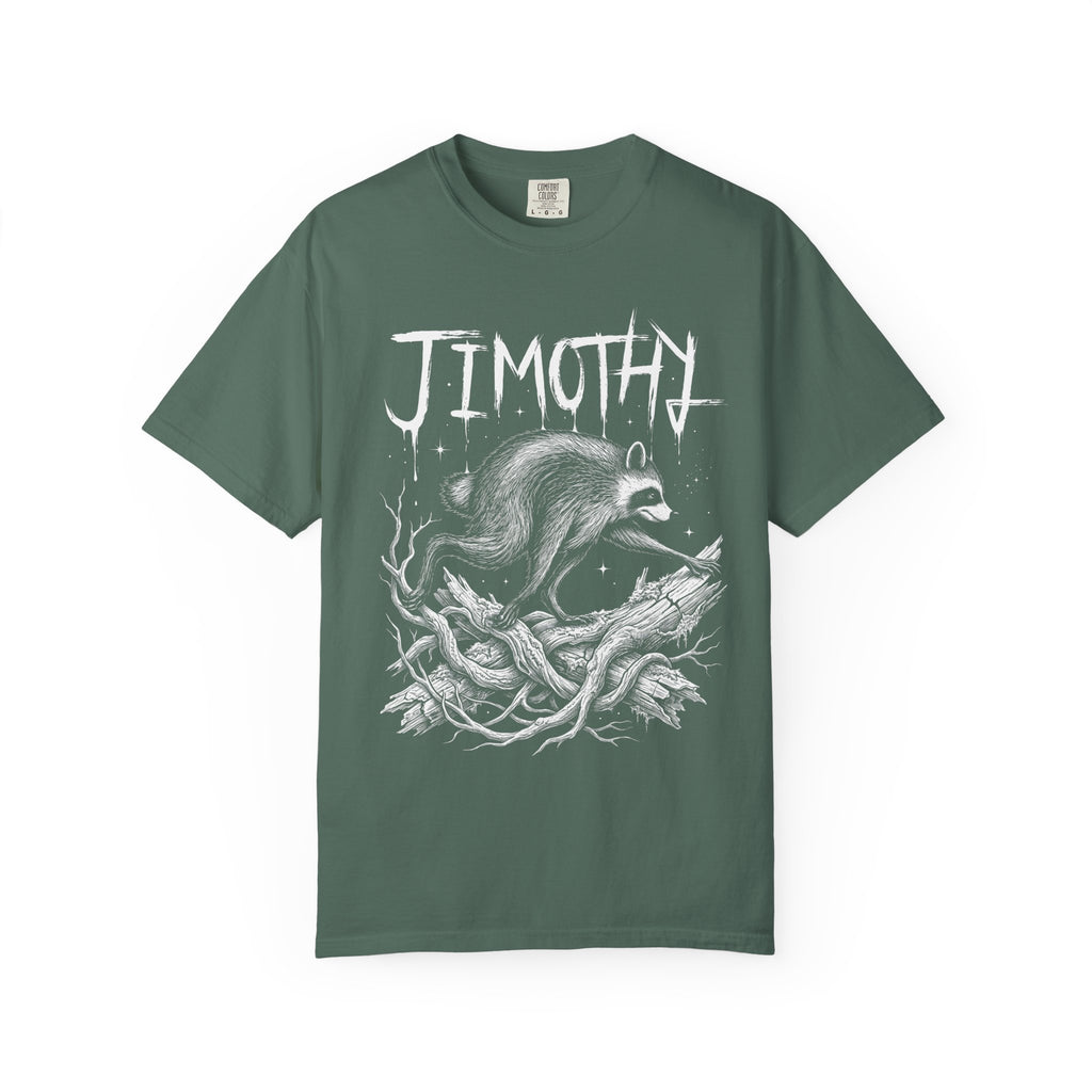 Jimothy Raccoon Classic Tee | Gothic Mystical | Detailed Branch