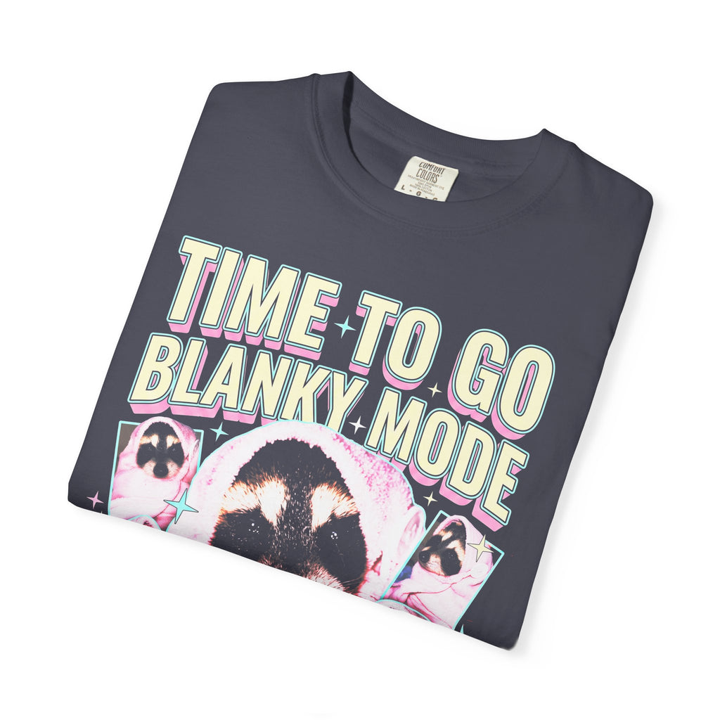 Time To Go Blanky Mode Classic Tee | Goodnight Funny Raccoon