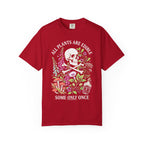 All Plants Are Edible Classic Tee | Vintage Skull | Botany Gift