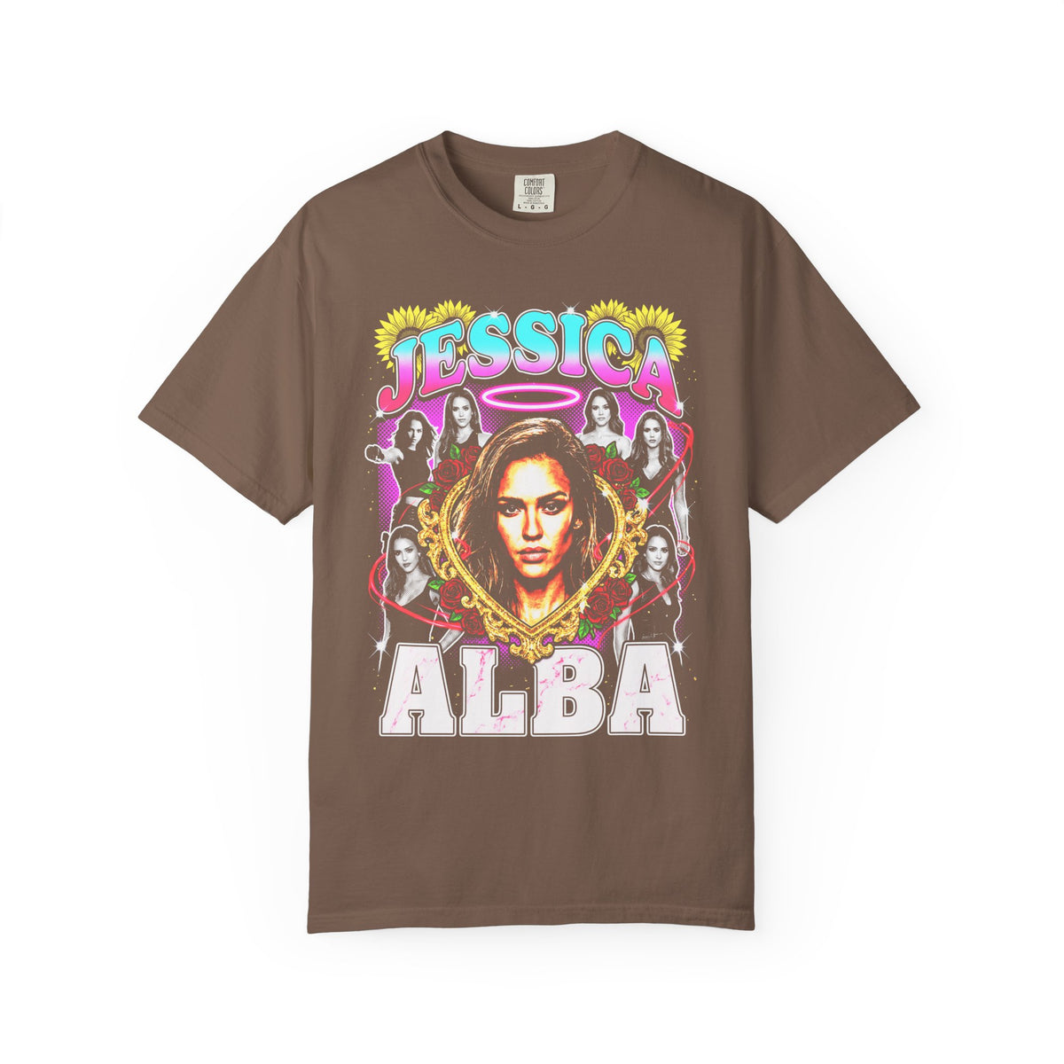 Jessica Alba Classic Tee | 90s Graphic Style | Retro Bootleg