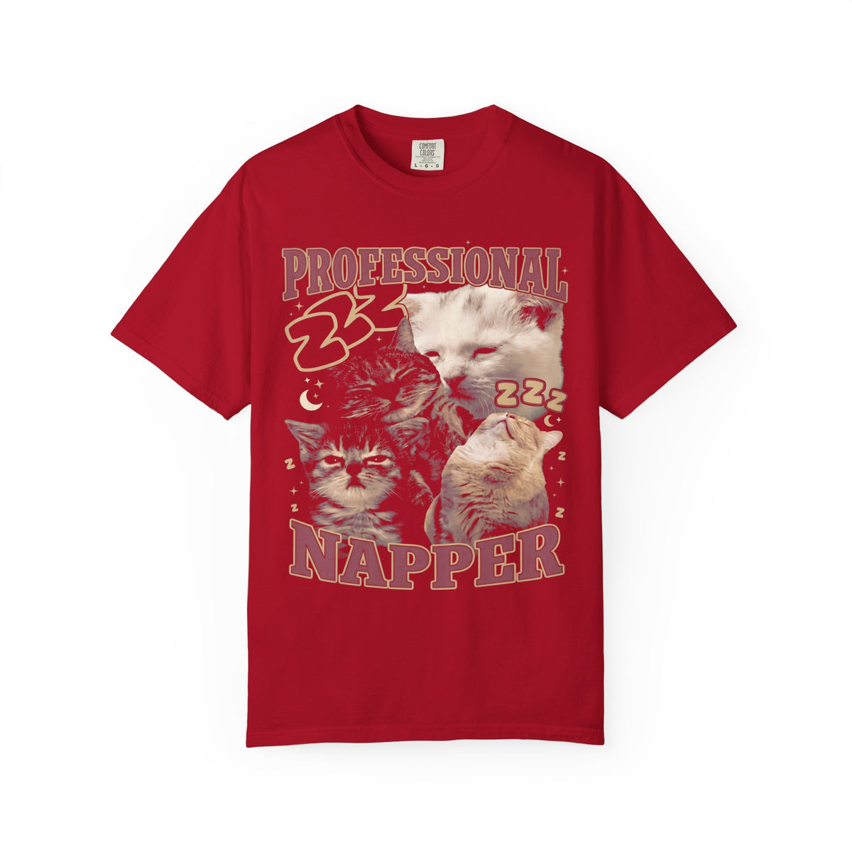 Professional Napper Classic Tee | Sleeping Cat | Feline Art