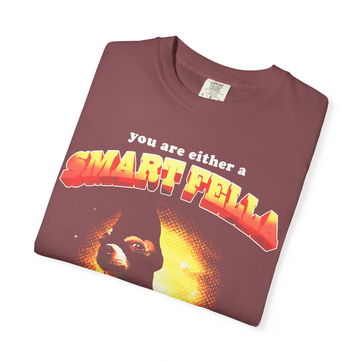 Smart Fella Or Fart Smella Classic Tee | Funny Meme Gift