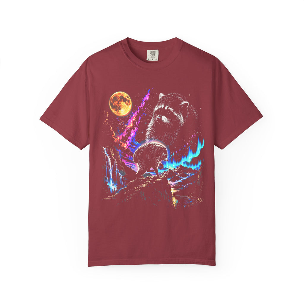 Raccoon Galaxy Classic Tee | 90s Vintage | Space Gift