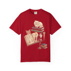 Mystical Library Cats Classic Tee | Occult Alchemy | Antique Book