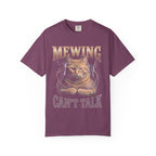Mewing Can't Talk Classic Tee | GigaChad Feline | Muscle Lightning