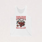 Farm Fresh Cherries Hand Picked Daily Unisex Tanktop