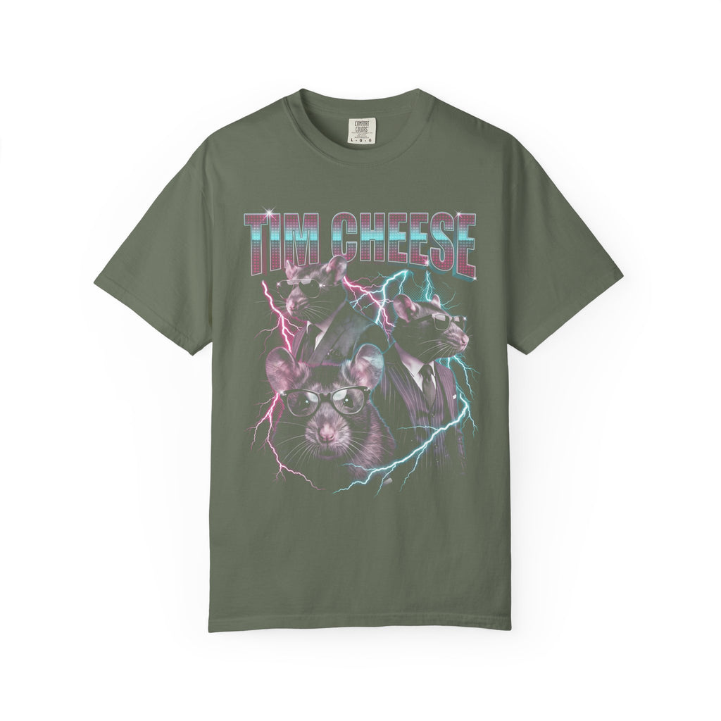 Tim Cheese Rat Boss Classic Tee | 90s Retro Bootleg Art
