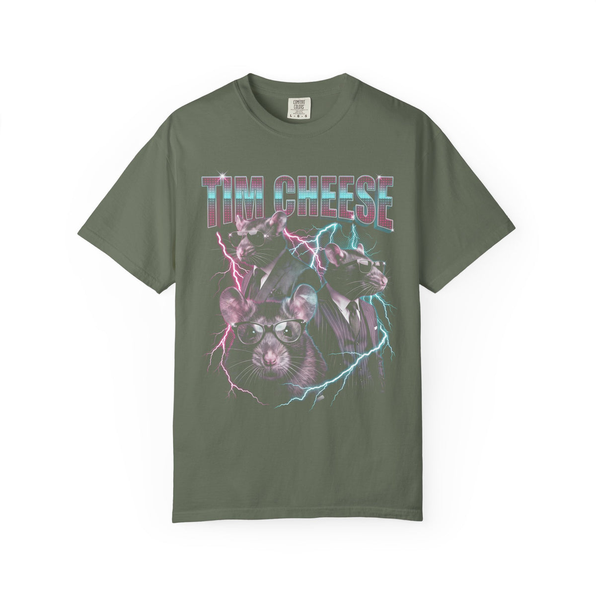 Tim Cheese Rat Boss Classic Tee | 90s Retro Bootleg Art