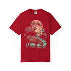 Blood Moon Capybara Classic Tee | Animal Lover | Vintage Bootleg