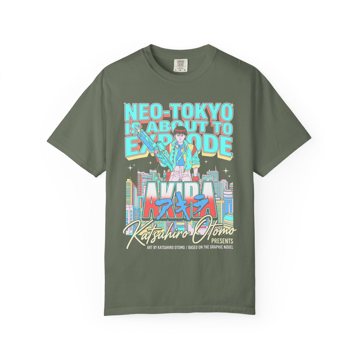 Neo Tokyo Is About To Explode Classic Tee | Cyberpunk Anime