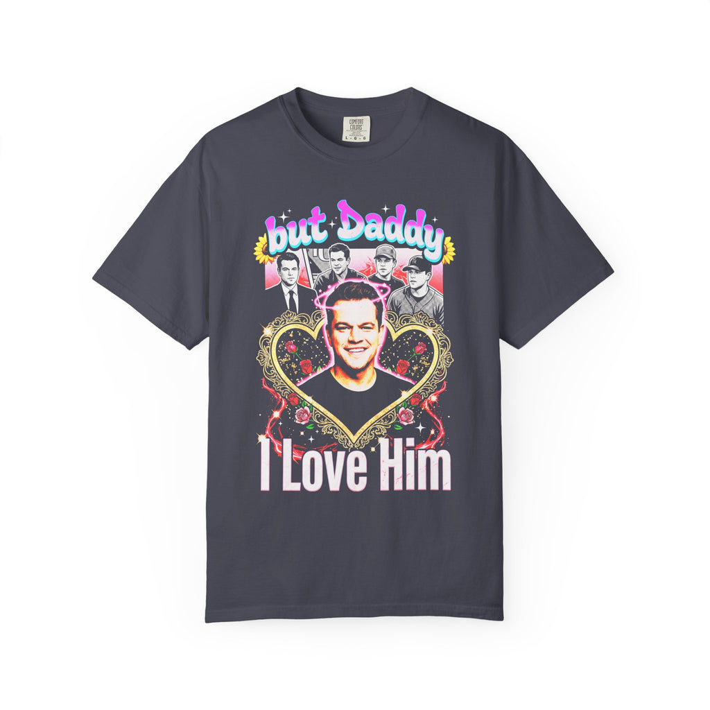 But Daddy I Love Him Matt Damon Classic Tee | 90s Retro Gift