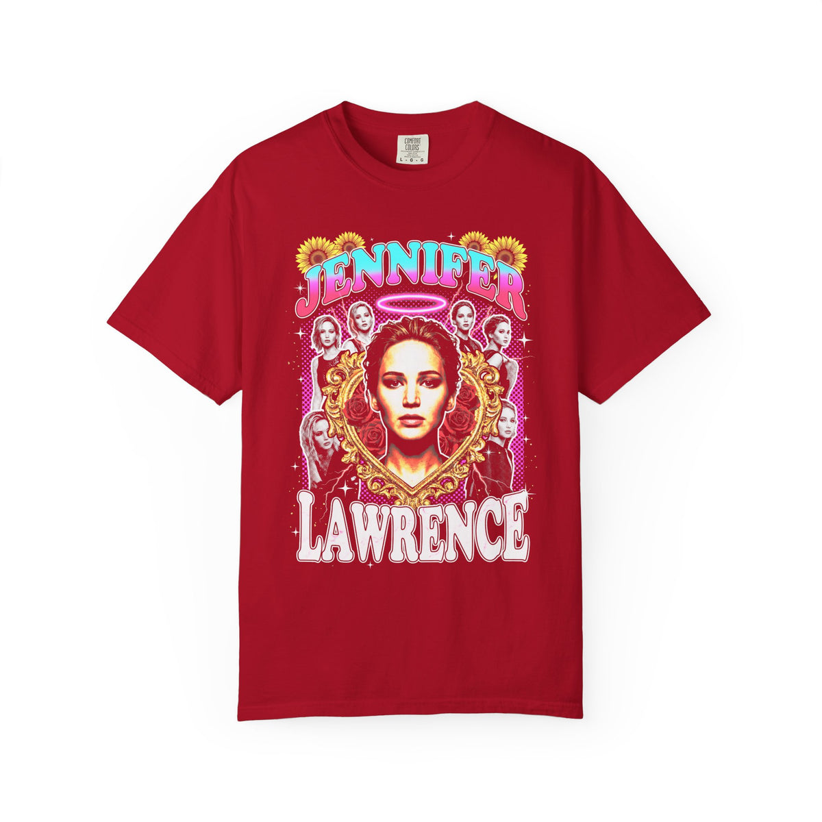 Jennifer Lawrence Classic Tee | 90s Graphic | Bootleg Gift