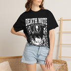 Gothic Skull Manga Detective T-Shirt - Dark Anime Graphic Tee
