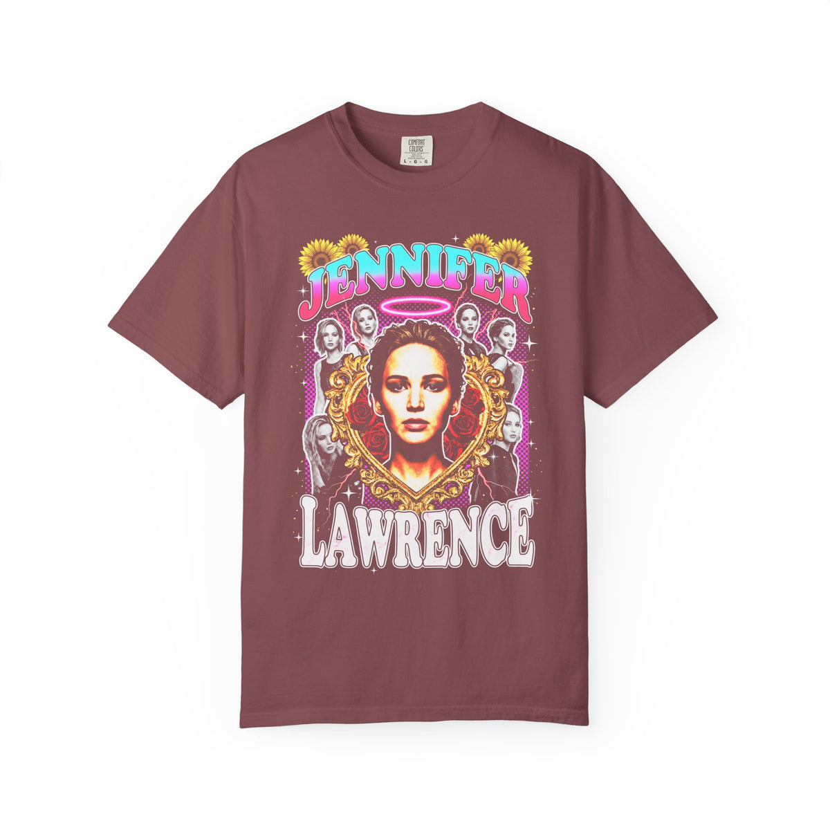 Jennifer Lawrence Classic Tee | 90s Graphic | Bootleg Gift