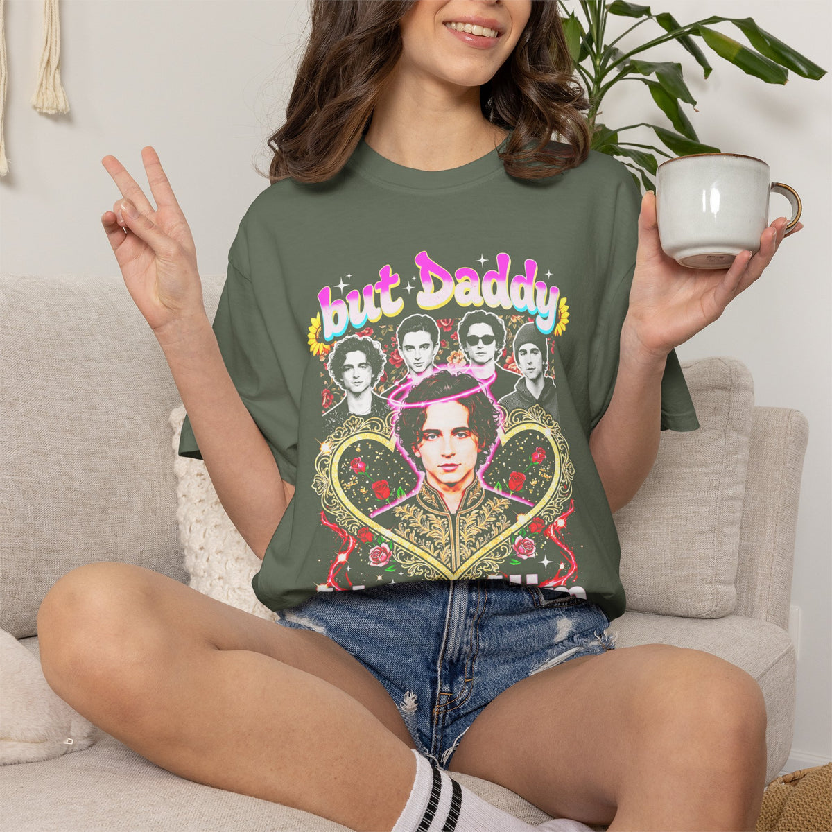 But Daddy I Love Him Timothee Chalamet Classic Tee | 90s Gift